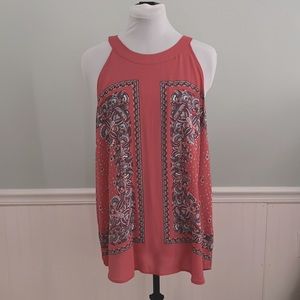 Anne Carson | Floral Hatler Top